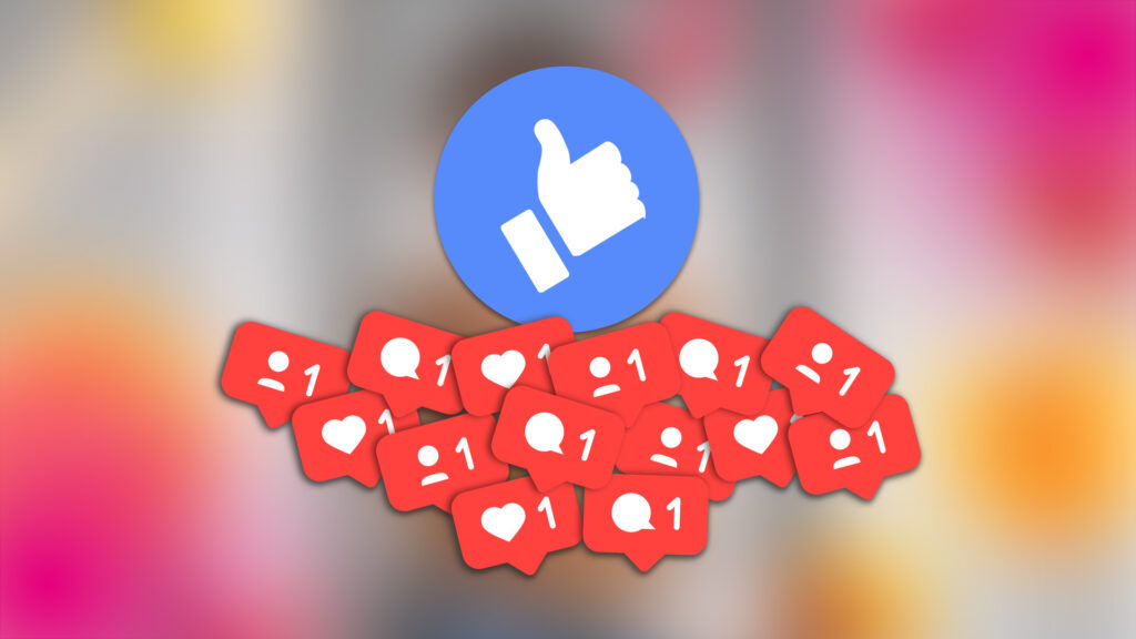 Iconos de likes y comentarios representando métricas de vanidad en marketing digital en 2026